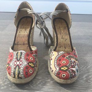 Wedge Lace Up Espadrilles Women's Shoes by Tommy Hilfiger